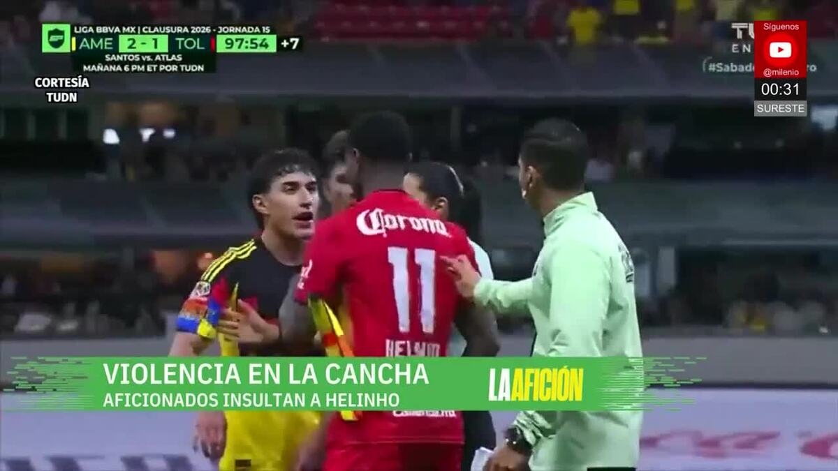 Revelan sanciones tras pelea del América y Toluca | Milenio Noticias La Afición, 20 de abril de 2026