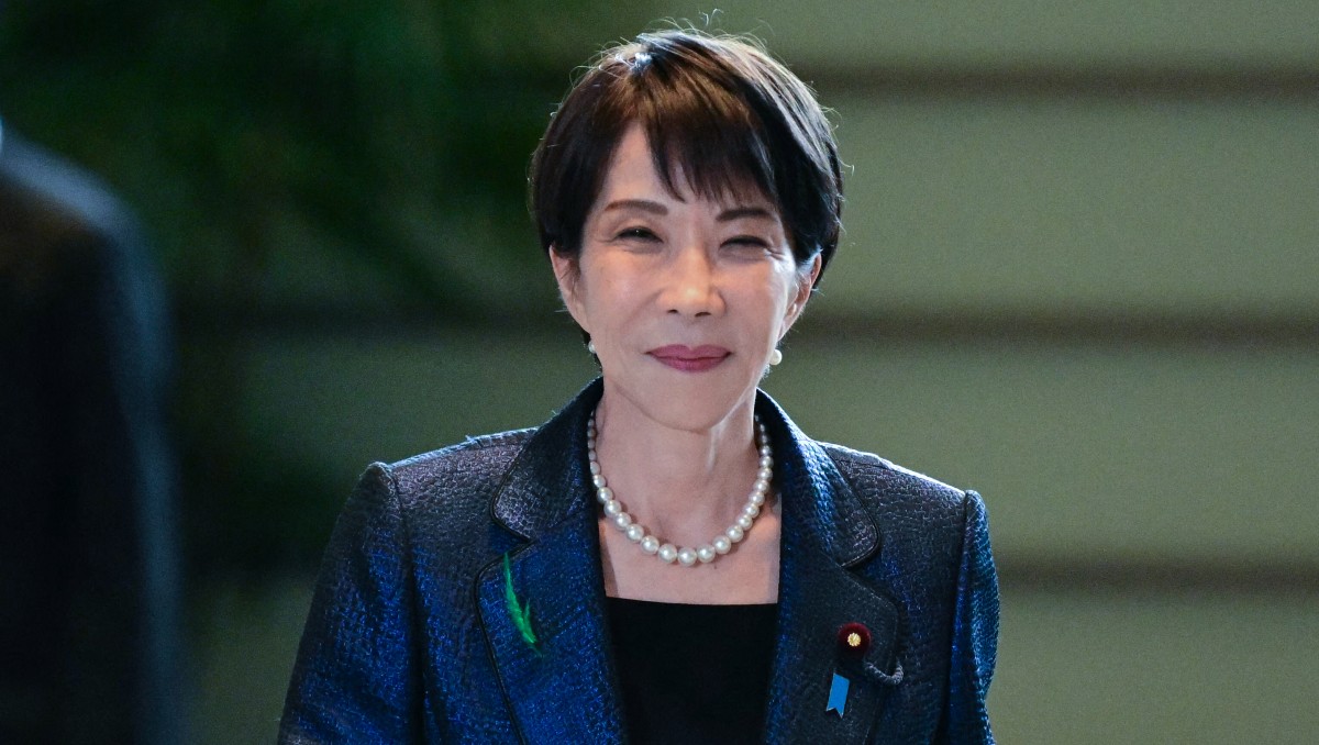 Sanae Takaichi, primera ministra de Japón. | AFP