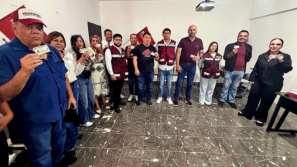 Las secretarias de Ayuntamiento y de Cultura, así como el secretario de Servicios Públicos, firmaron su afiliación | Especial