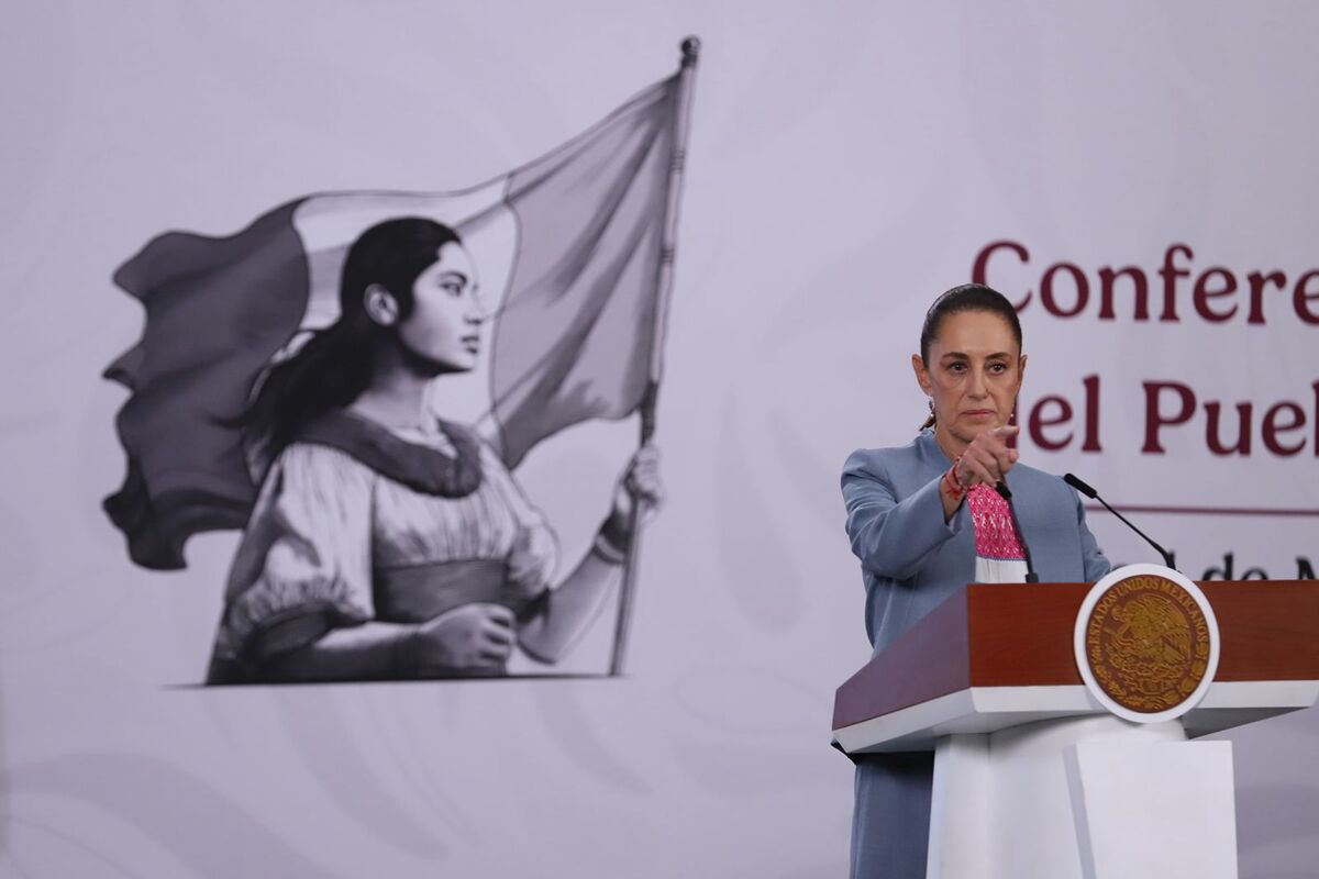 Sheinbaum anuncia  reforzamiento de seguridad en Teotihuacán. Foto: Octavio Hoyos