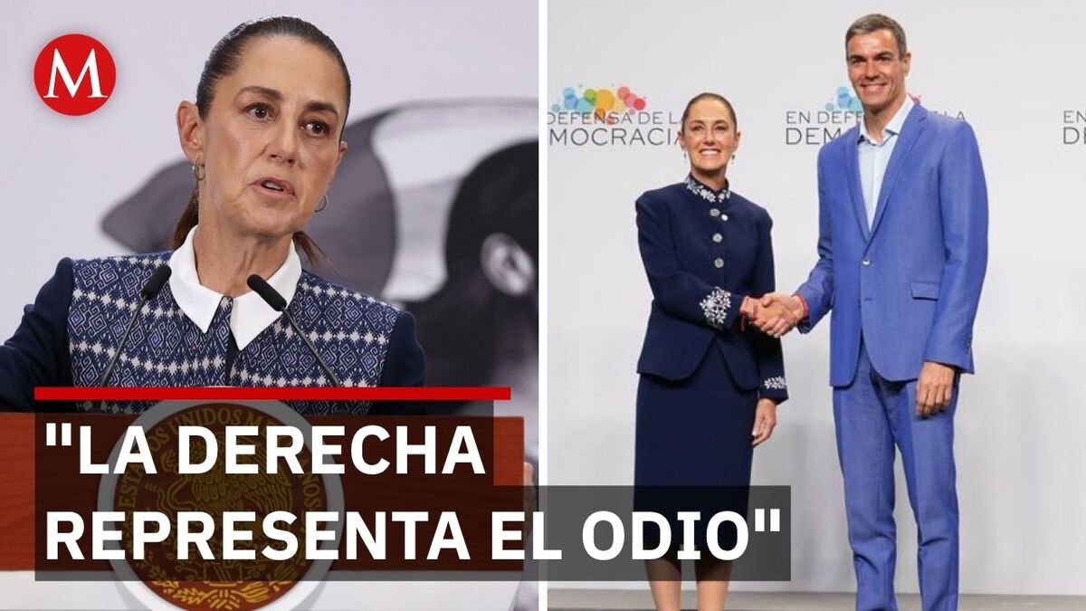 Sheinbaum se suma a la crítica de Sánchez