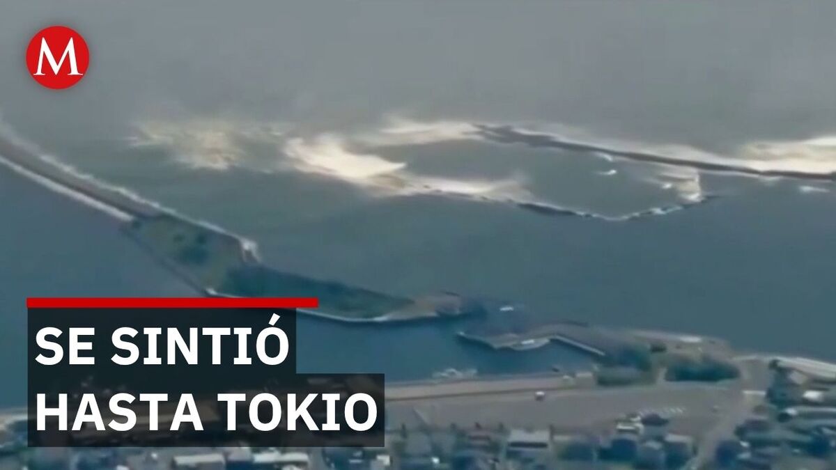 Terremoto magnitud 7.7 en Japón activa alerta de tsunami y se siente en Tokio