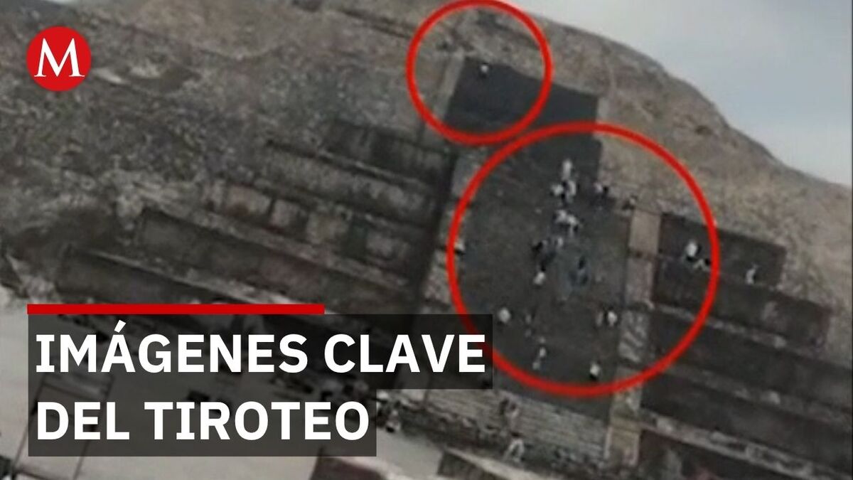Video muestra intercambio de disparos entre atacante y Guardia Nacional en Teotihuacán