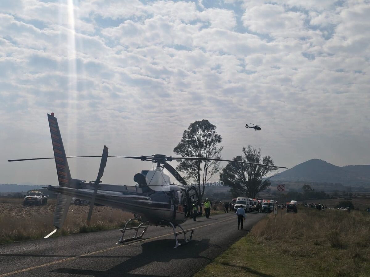 El autobús involucrado trasladaba a 32 pasajeros con destino a San Juan del Río. (Foto: especial)