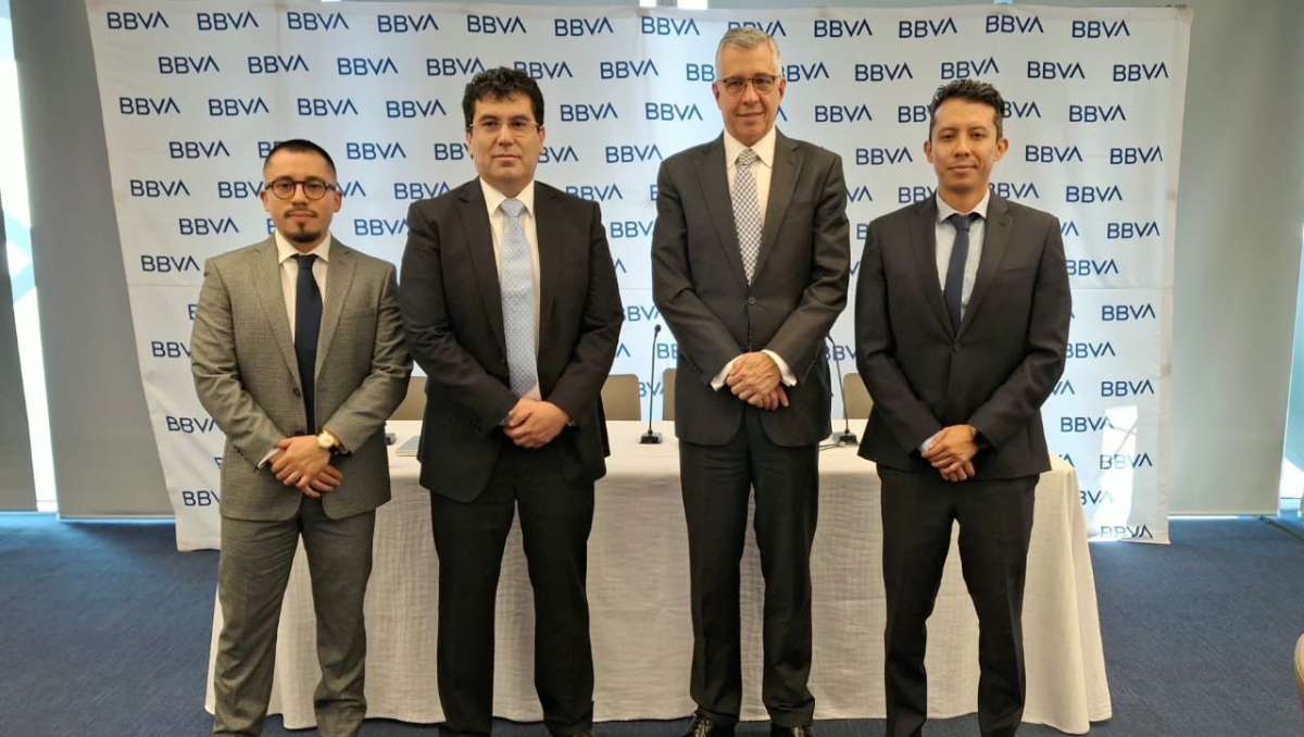 Conferencia de prensa BBVA México. | Foto: Especial