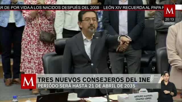 Los nuevos consejeros del INE ya tomaron protesta | Pedro Gamboa, 22 de abril de 2026