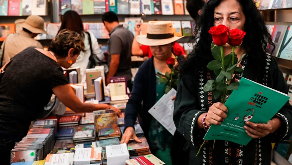Edición XVIII de la Feria del Libro y la Rosa 2026 de la UNAM con motivo del Día internacional del Libro