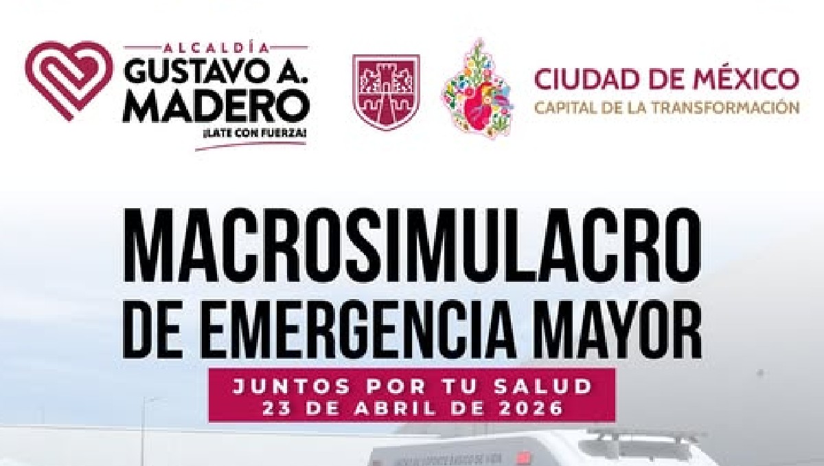 GAM anuncia macrosimulacro en abril | IA DISCOVER