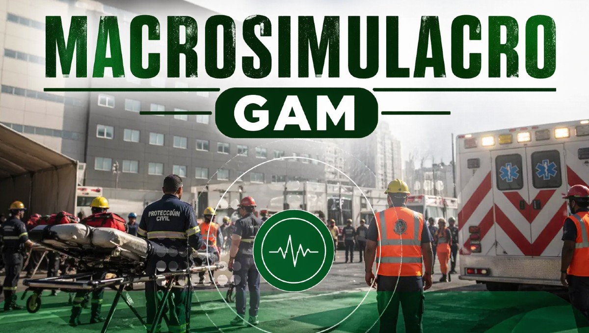 GAM anuncia macrosimulacro en abril | IA DISCOVER