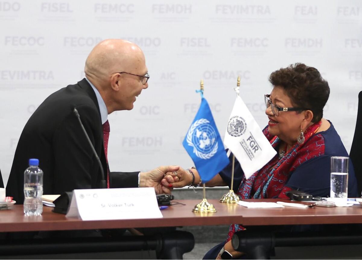 Godoy Ramos señaló que uno de los ejes clave para atender la crisis de desapariciones es el fortalecimiento del sistema forense. | Especial