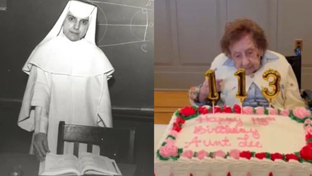 Hermana Francis Dominici Piscatella. | Guinness World Records