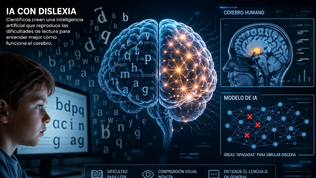 IA con dislexia revela cómo aprende el cerebro humano | IA DISCOVER
