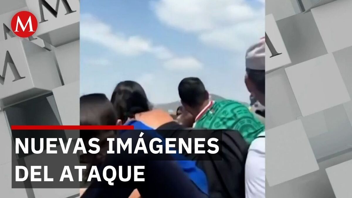 Nuevas imágenes del tiroteo en Teotihuacan muestran momentos de tensión en la Pirámide de la Luna