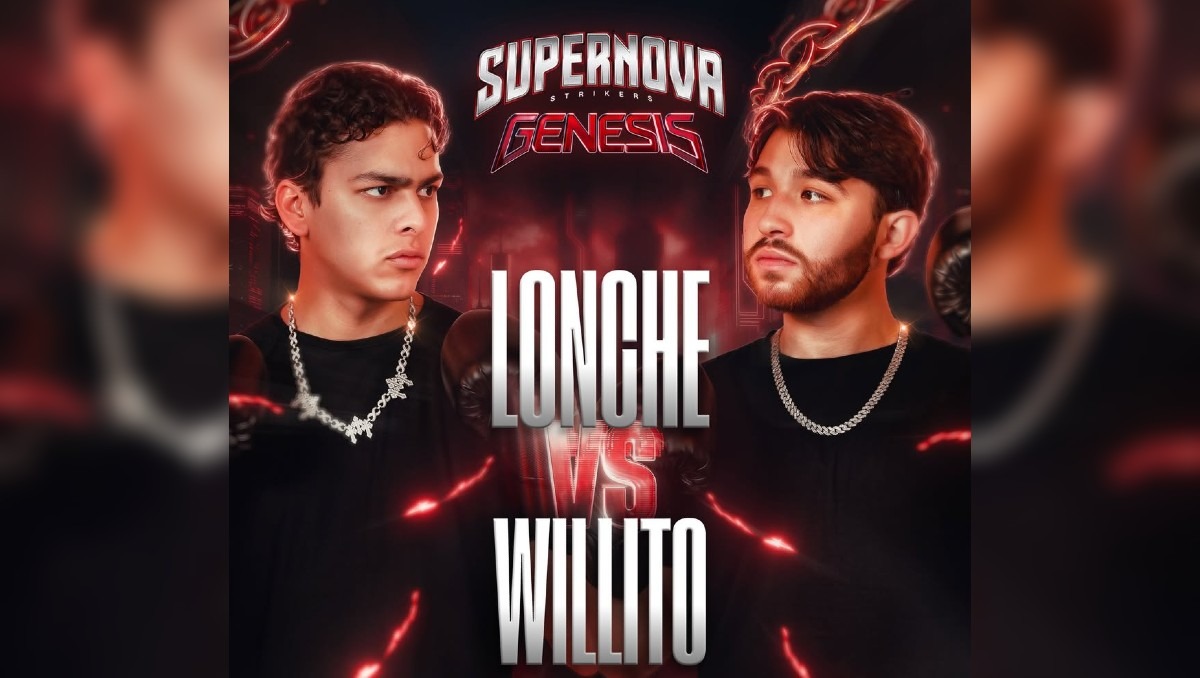 Lonche contra Willito: ¿Cuándo es la pelea de Supernova? (Instagram @supernovaboxing)