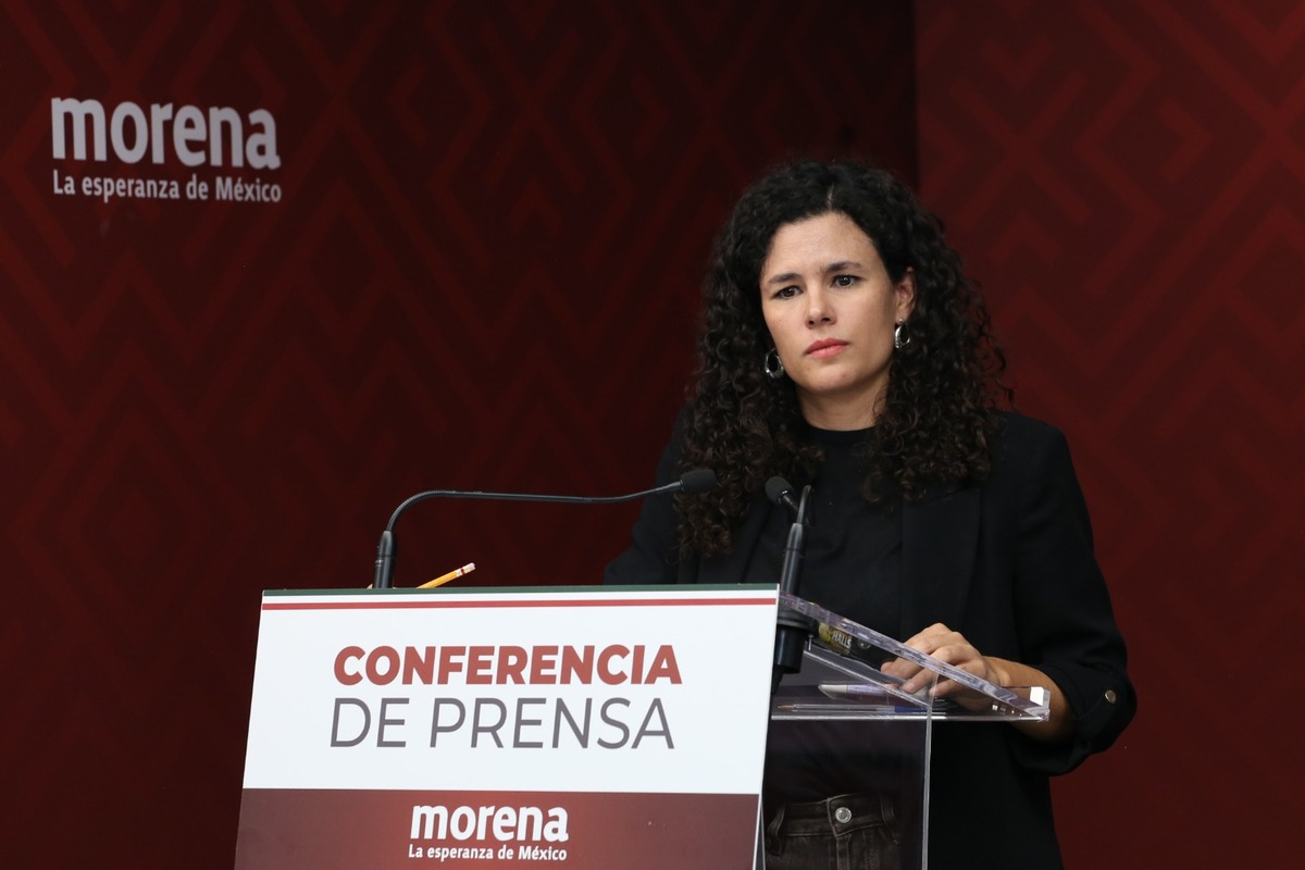 Luisa María Alcalde inició en la dirigencia de Morena en 2024, cuando Sheinbaum tomó la Presidencia de la República. |