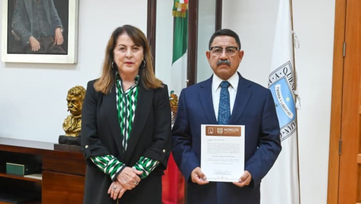 Margarita González Saravia designó a José Luis Bucio como nuevo titular de Seguridad en Morelos. | Foto: Especial