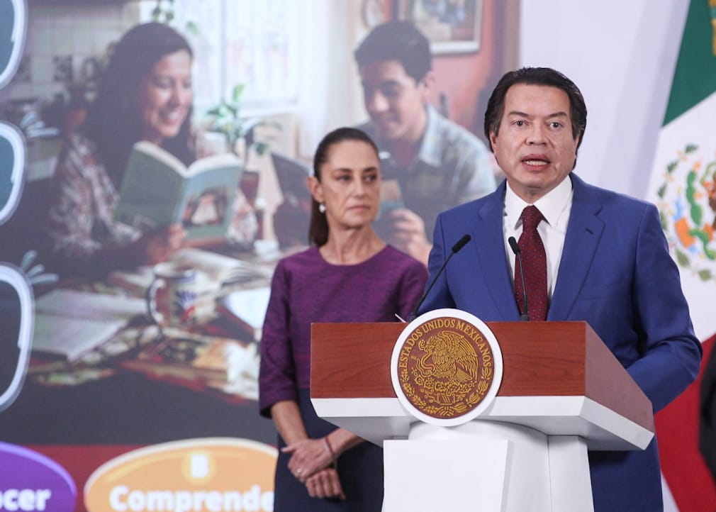 Mario Delgado confirma revisión de propuesta para ajustar calendario escolar por Mundial | Araceli López