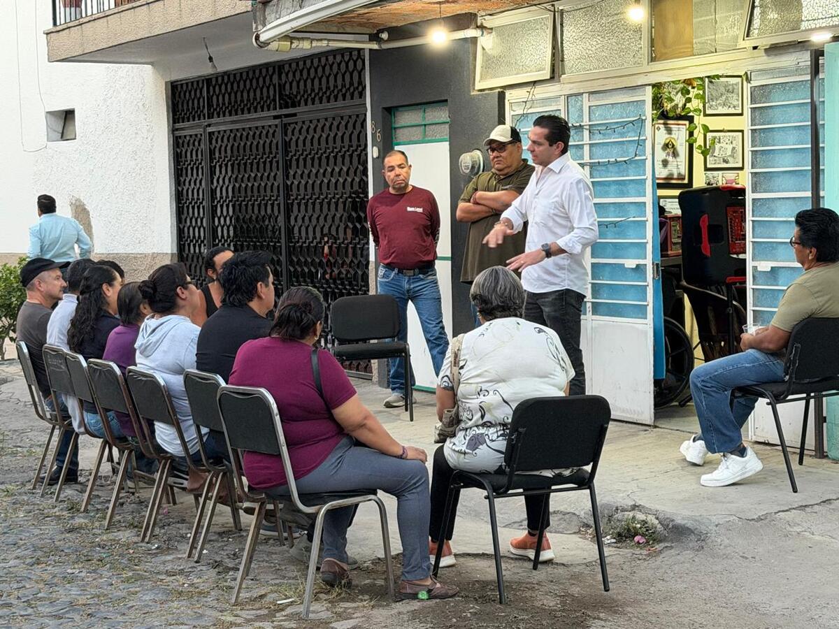 Mauro Lomelí propuso el arreglo de vialidades en Zapopan. (Cortesía)