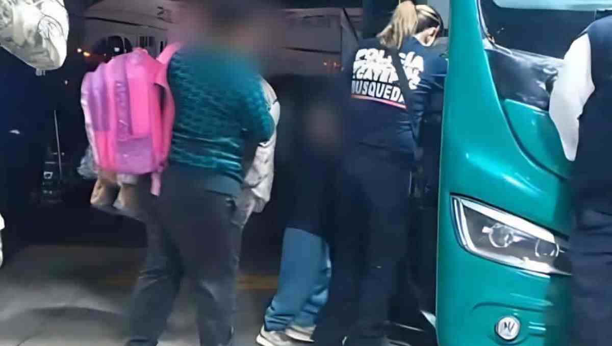 La mujer y sus cuatro hijos se encontraban en situación vulnerable en la comunidad de Santa Clara Coatitla. | Foto: Especial