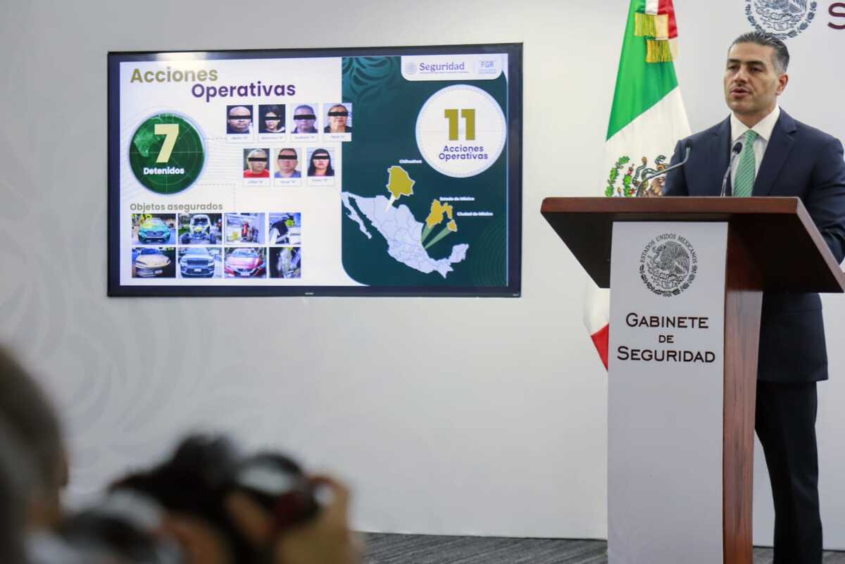 Omar García Harfuch detalló que se logró la detención de varias personas; sin embargo, Aureliano Guzmán Loera no fue capturado. | Juan Carlos Bautista