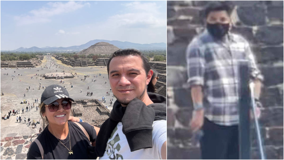 La pareja visitó México por primera vez. (Cortesía: Carolina Varela)
