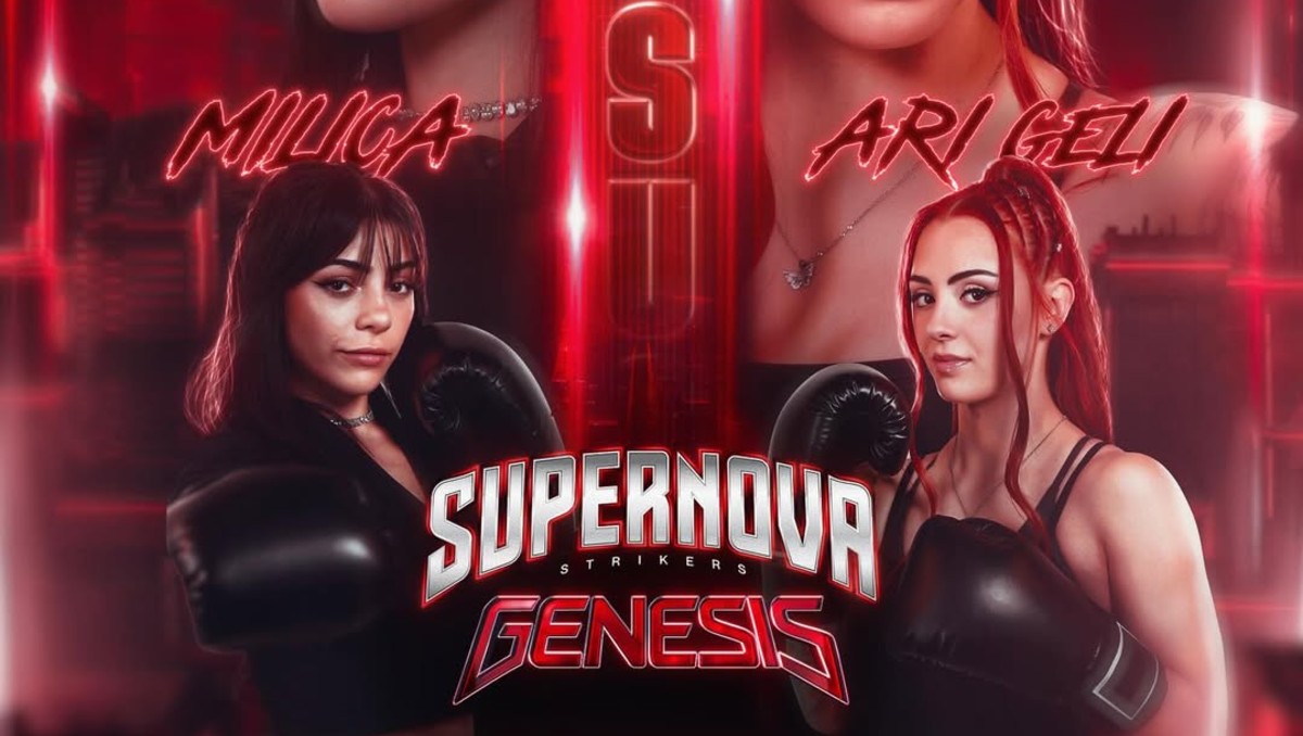 ¿Cuándo es la pelea entre Milica y Ari Geli en Supernova? (Instagram @supernovaboxing)