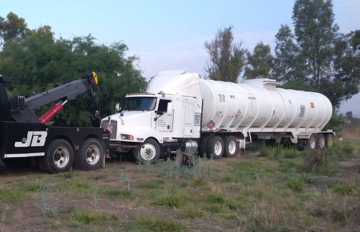 La pipa fue puesta a disposición de la FGR. | Foto: Especial