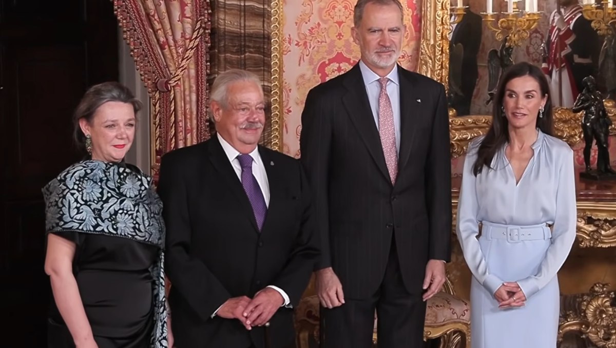 Los Reyes presiden un almuerzo en honor a Gonzalo Celorio por el Premio Cervantes 2025 (Foto: Casa Real)