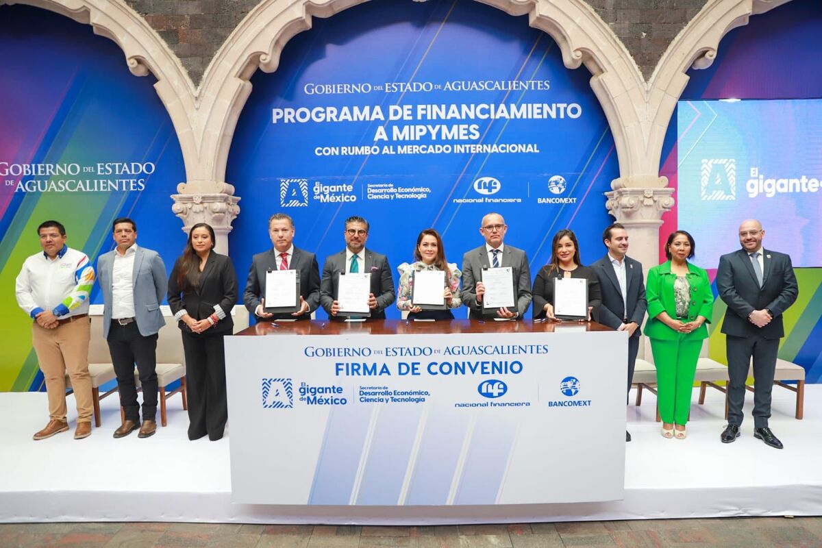 Tere Jiménez lanza programa de financiamiento de 1,300 mdp para fortalecer a las MiPyMEs de Aguascalientes