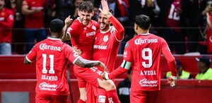 Toluca es nuevo líder del ranking de Concacaf de clubes