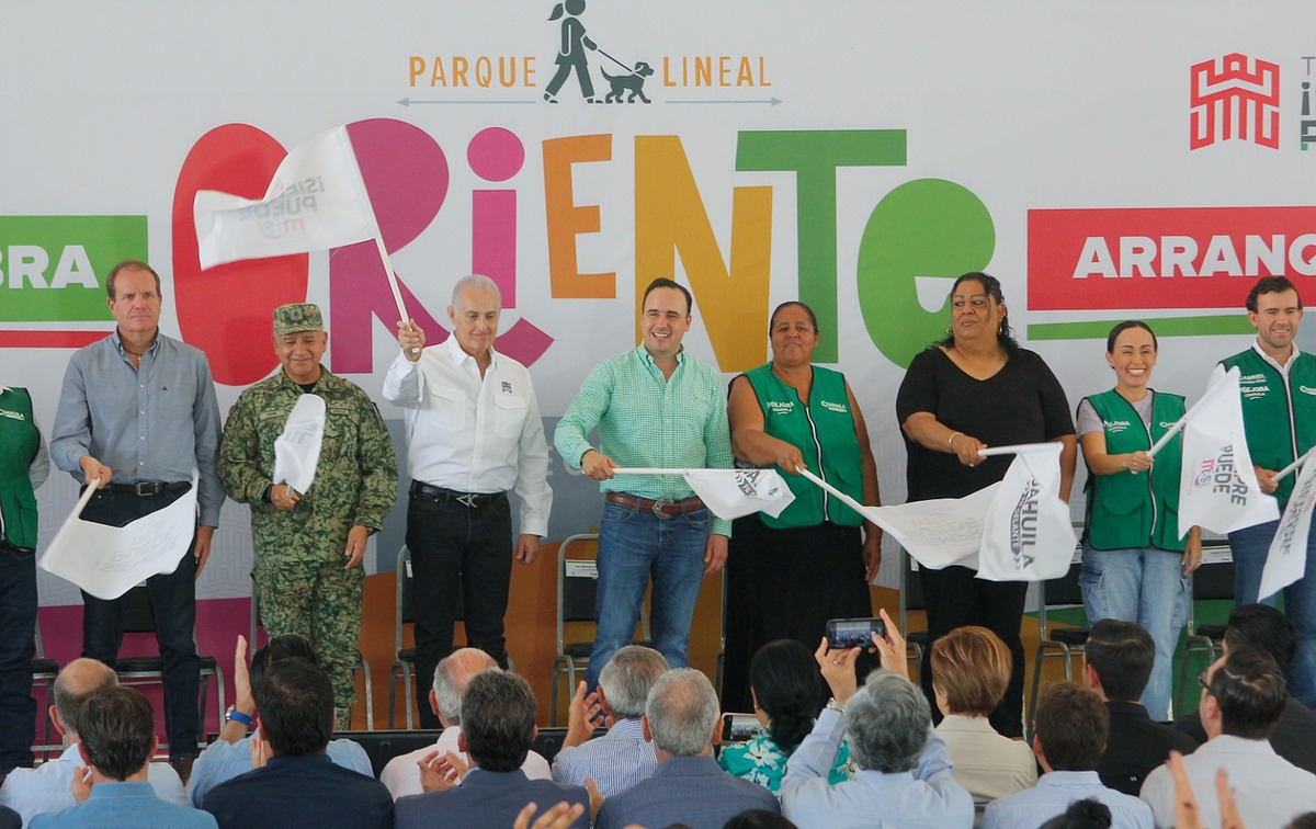 En Torreón, arrancan trabajos de construcción del Parque Lineal Oriente. | Manuel Guadarrama