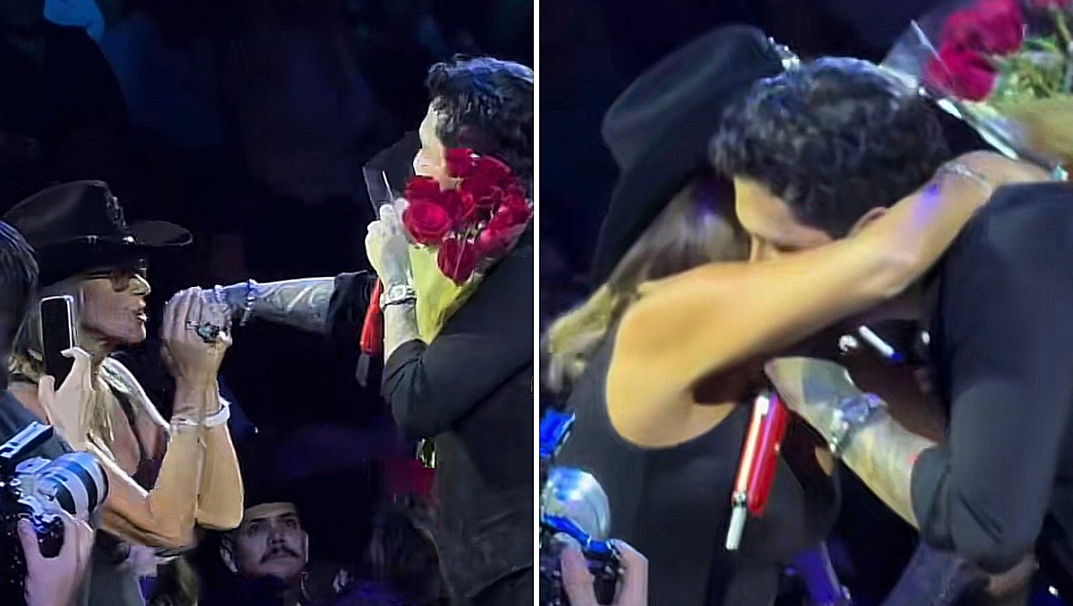 Así fue el reencuentro de Adela Micha con Nodal |IG