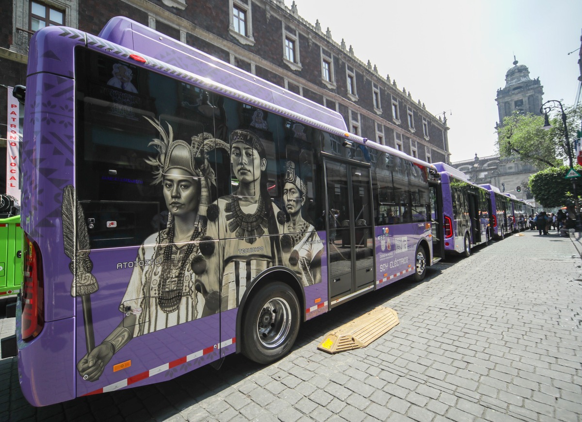 Los autobuses, de nueve metros de longitud, cuentan con cámaras de videovigilancia. (Foto: especial)