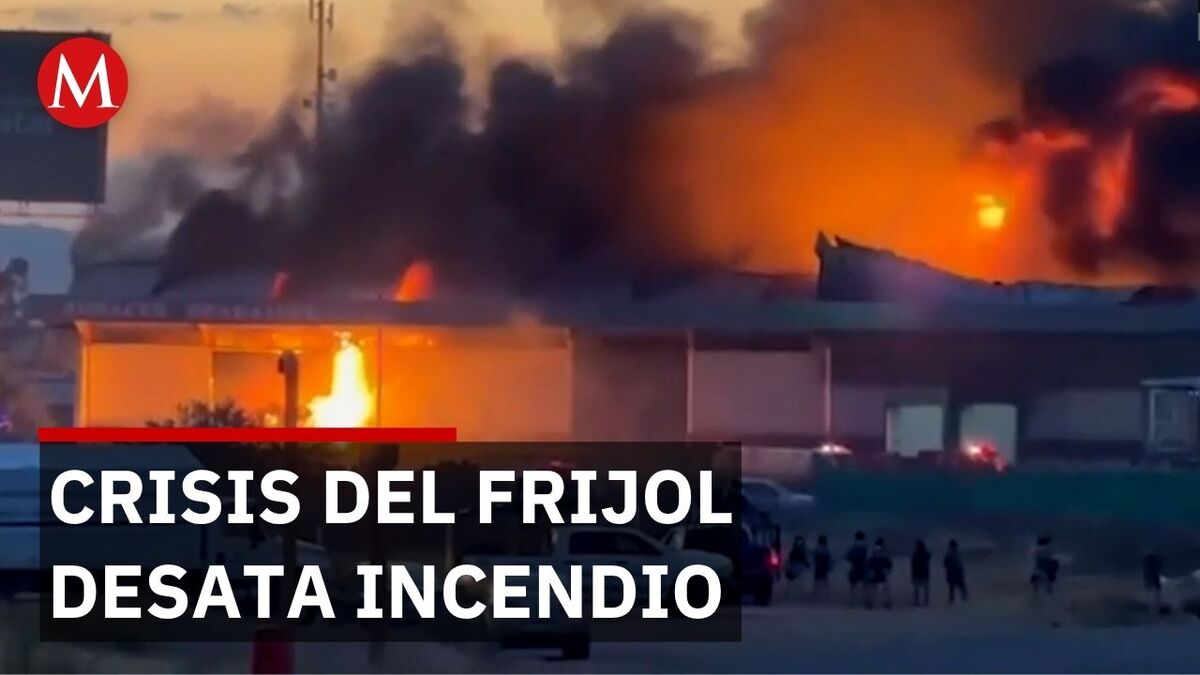Bodegas del Bienestar en Zacatecas destruidas por incendio tras protesta de productores de frijol