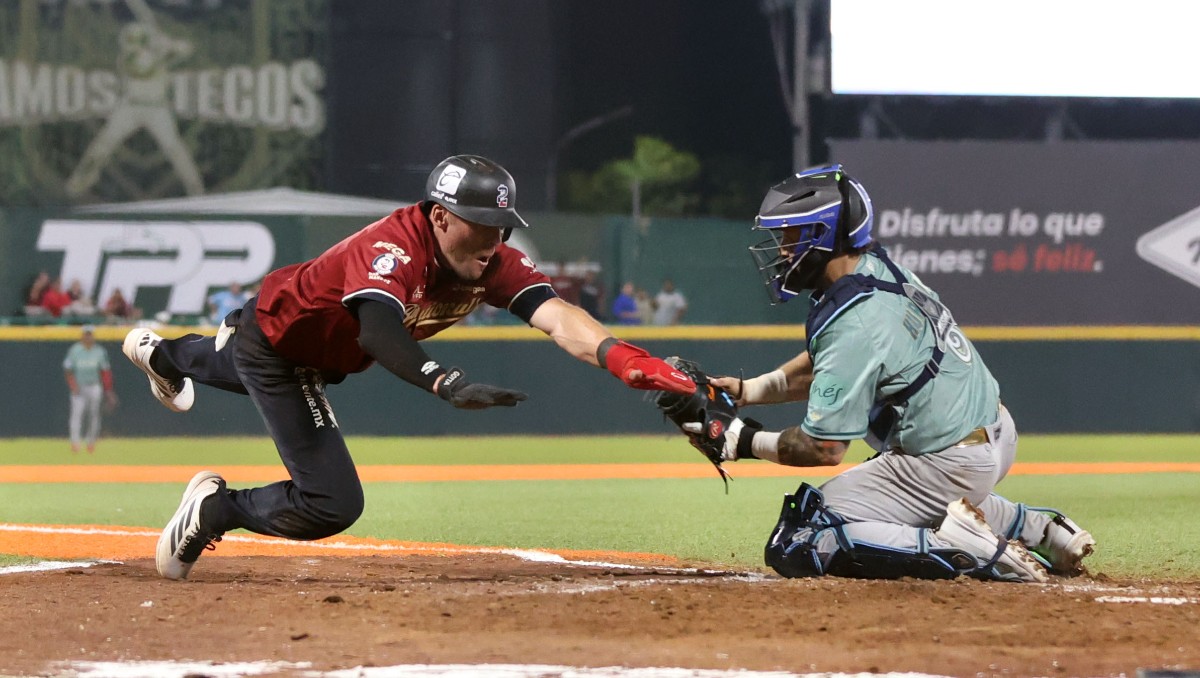 Cade Gotta intentó empatar el juego para Tecolotes en la novena entrada, pero al final Charros se fue con el triunfo.