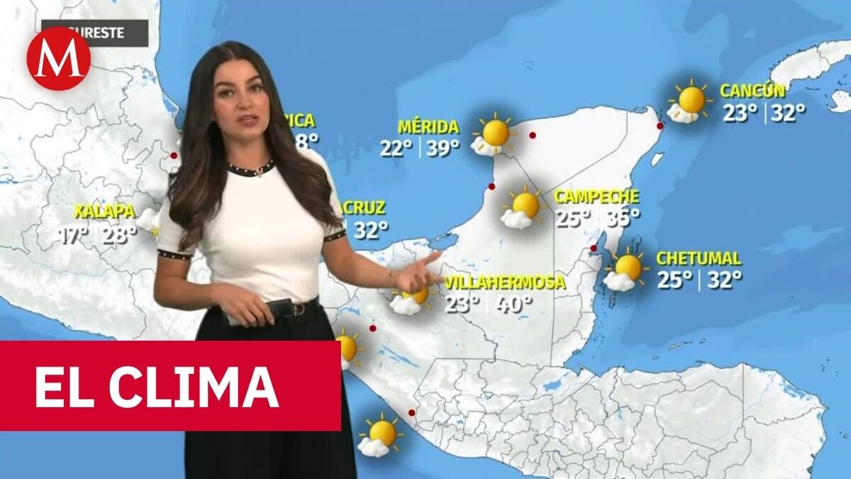 Clima de hoy jueves 23 de abril de 2026 | Pronóstico con Sandy Tok
