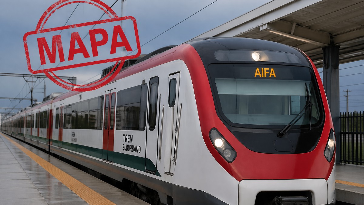 Confirmado el mapa del Tren Suburbano | IA DISCOVER
