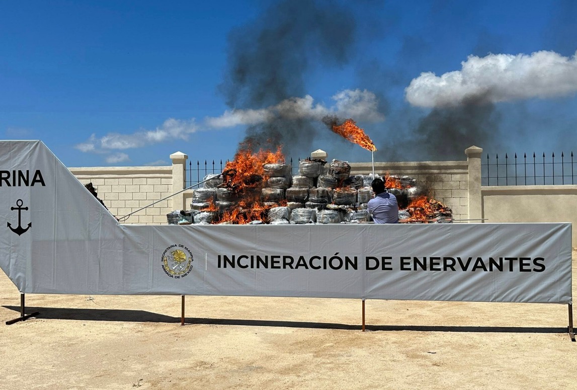 Elementos de la FGR confirmaron que se trataba de esta sustancia con la aplicación de tiocianato de cobalto. | Especial