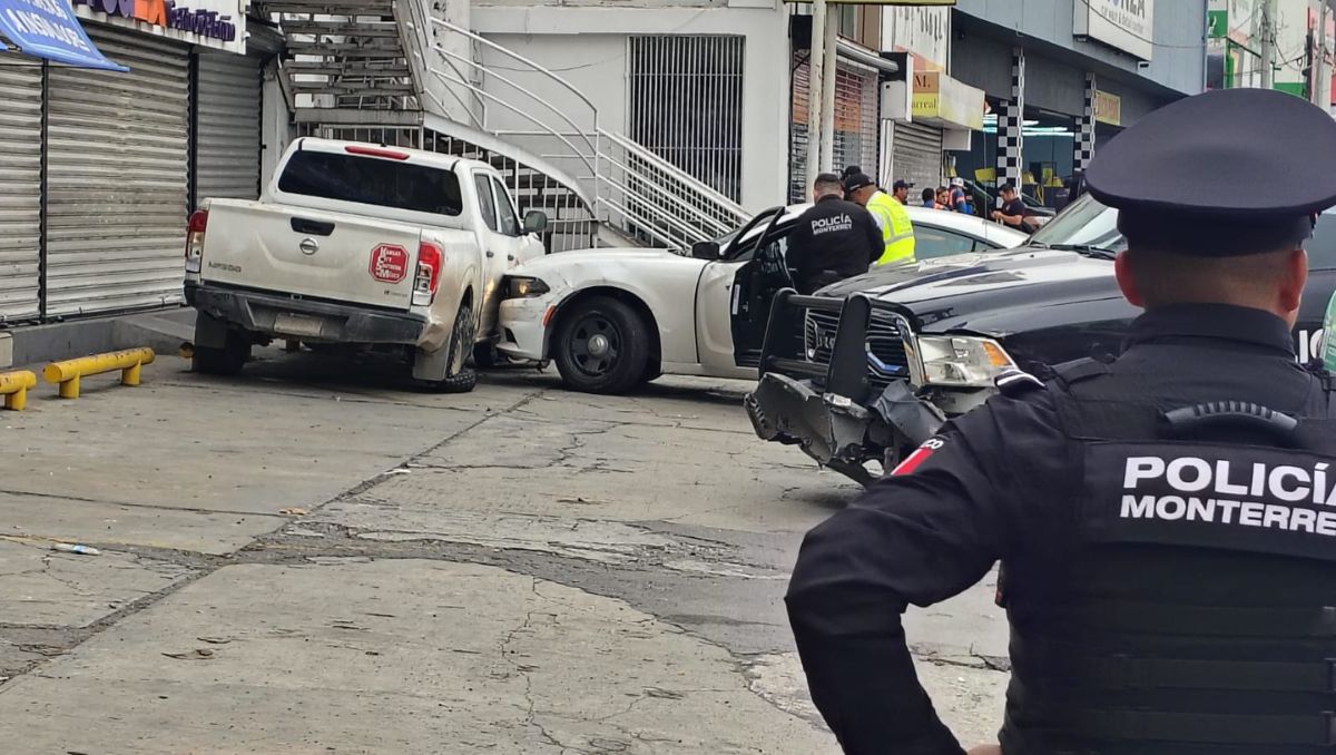 El hombre fue alcanzado y detenido por policías que lo interceptaron | Agustín Martínez