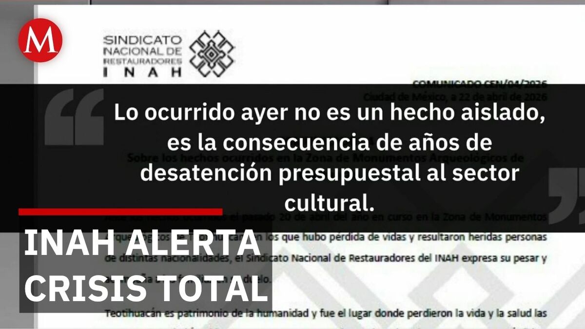 INAH denuncia falta de seguridad en Teotihuacán por recortes al presupuesto cultural
