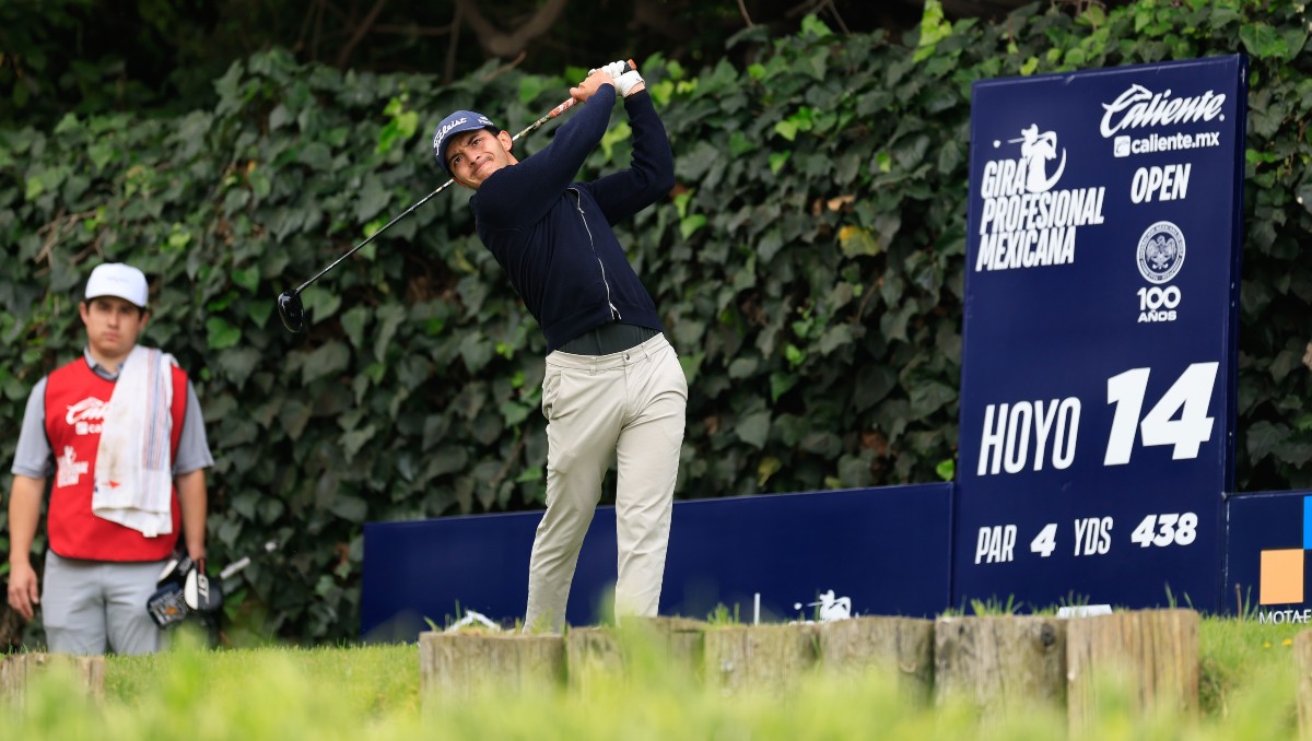 José Cristóbal Islas comparte la cima tras la primera ronda del Caliente Open de la Gira Profesional Mexicana (Cortesía)