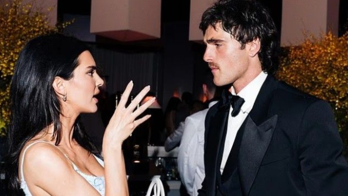 Kendall Jenner y Jacob Elordi en la fiesta de Vanity Fair