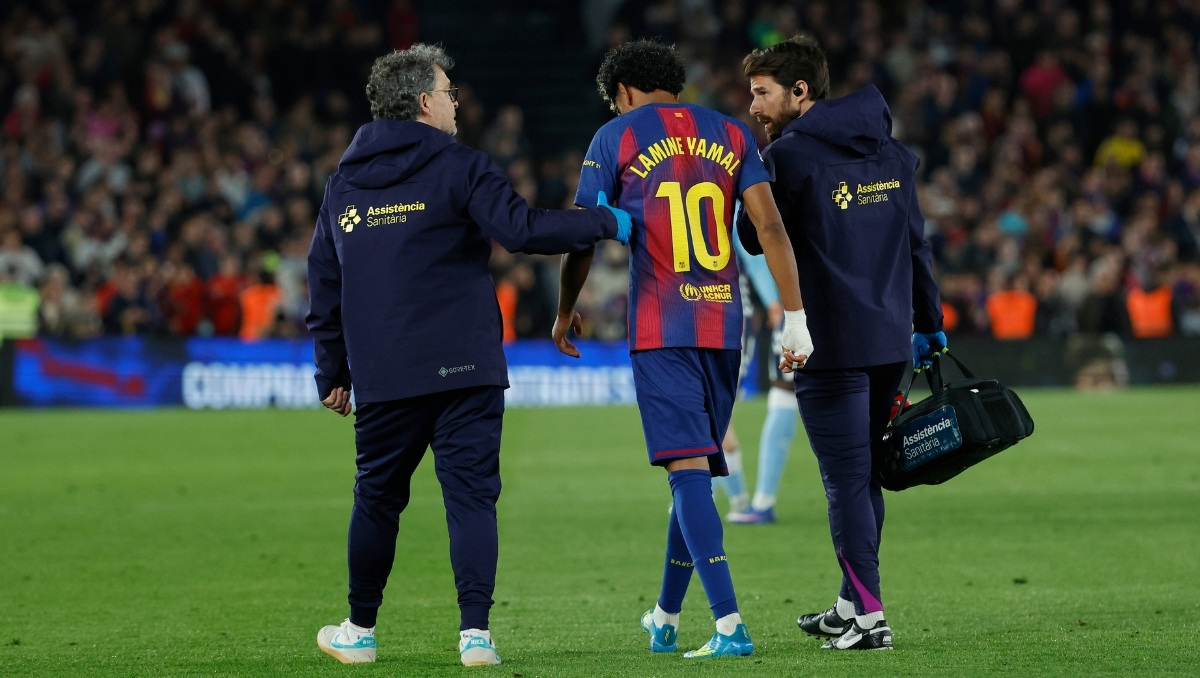 Lamine Yamal se pierde resto de la temporada del Barcelona (AP)