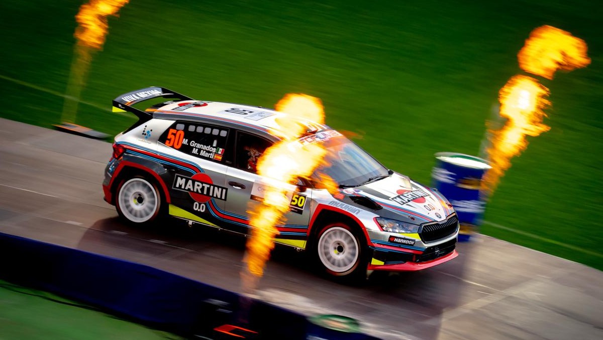 Miguel Granados inicia participación en el WRC Rally Islas Canarias en España (Especial)