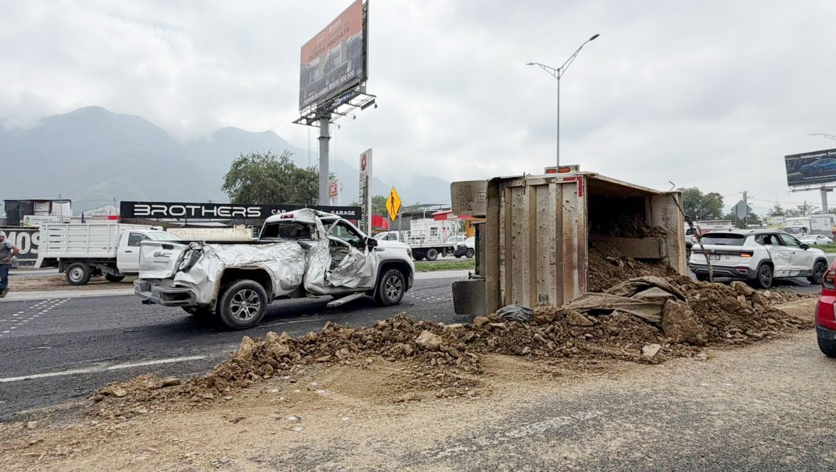 El percance ocurrió a la altura del kilómetro 259 en dirección de norte a sur. | Susana Paredes