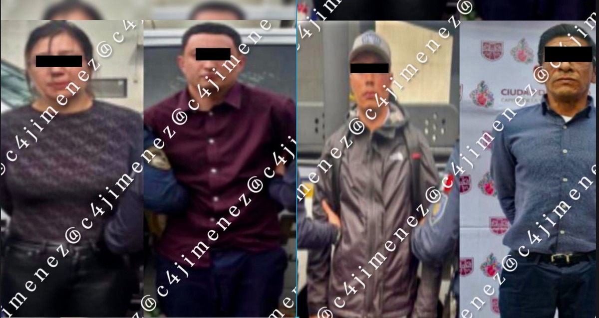 De acuerdo con el periodista, los detenidos fueron identificados como Juan 'N', Sharon 'N' y José 'N'. | Especial