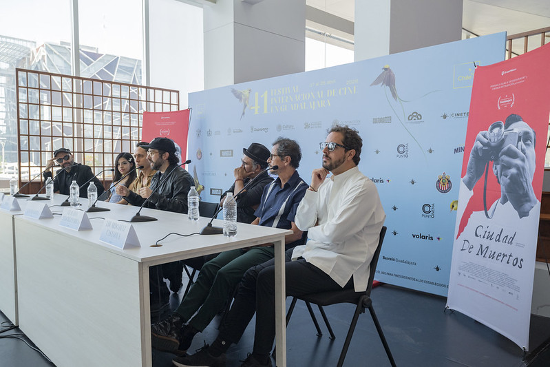 Presentación de la película Ciudad de Muertos en el FICG 41. (Cortesía)