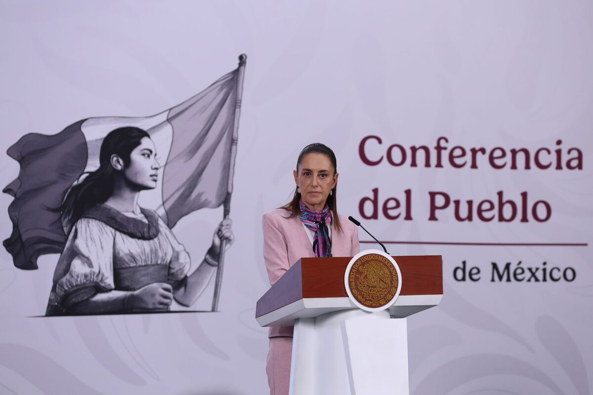 La Presidenta señaló que hay apertura para la colaboración entre México y la ONU. | Foto: Ariana Pérez