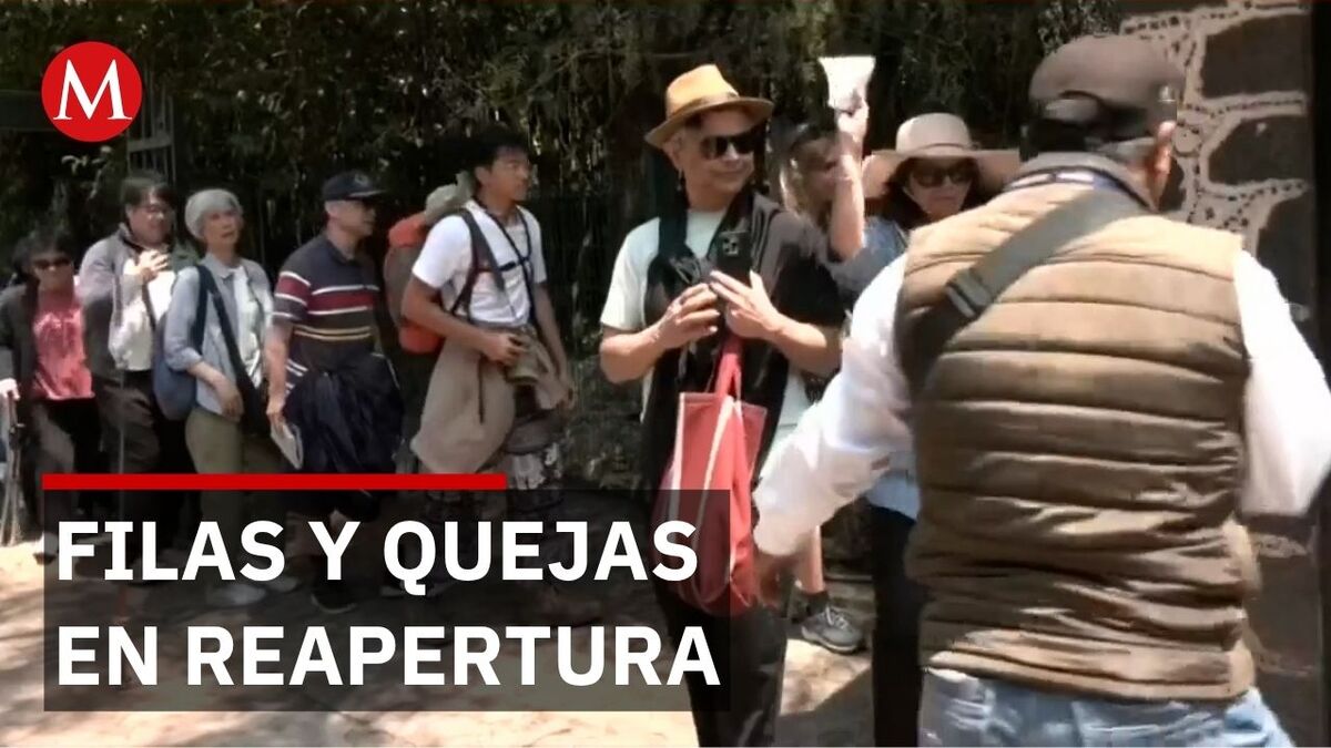 Reapertura de Teotihuacan provoca filas, caos y críticas por nuevos filtros de seguridad