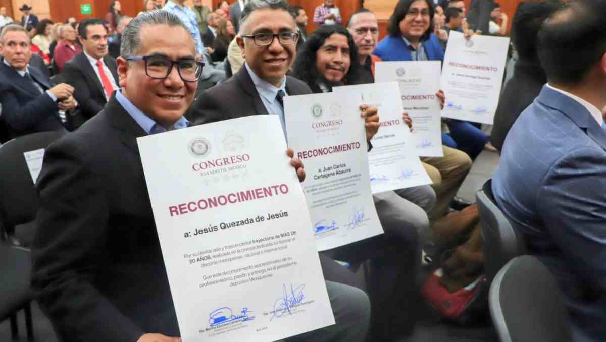 Reconocen por primera vez a alrededor de 50 periodistas y fotoperiodistas especializados en el ámbito deportivo. |Foto: Iván Carmona